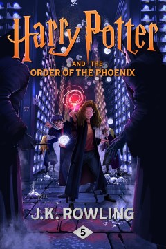 Harry Potter y la Orden del Fénix, portada del libro